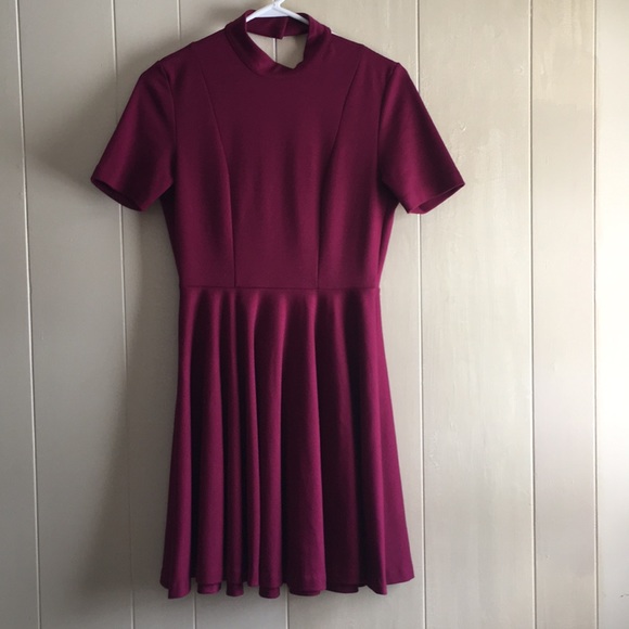 Nasty Gal Dresses & Skirts - Burgundy Nasty Gal holiday dress